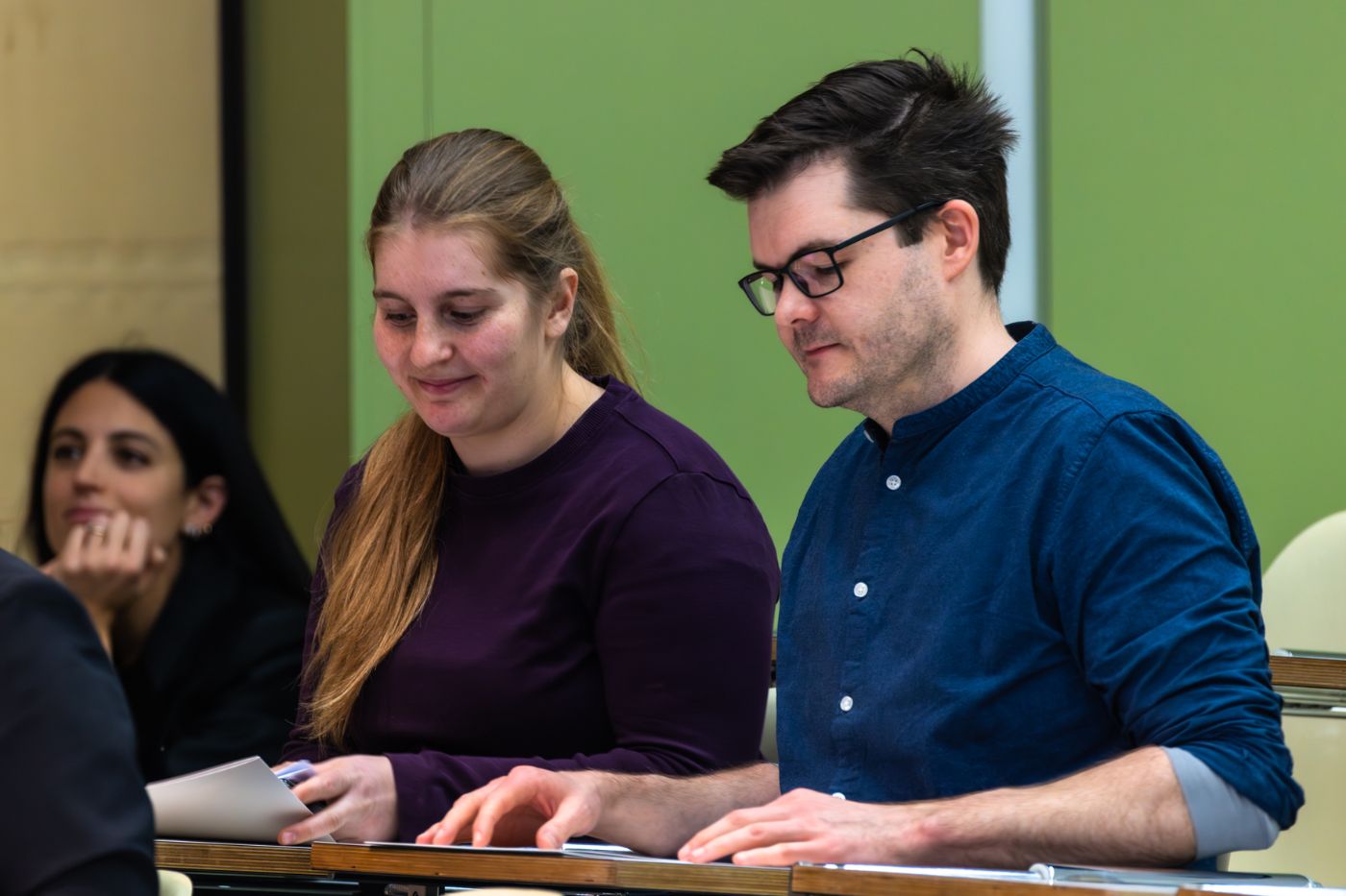 Die Preisträger: Dr. Salome Hosch und Dr. Baptiste Hamelin