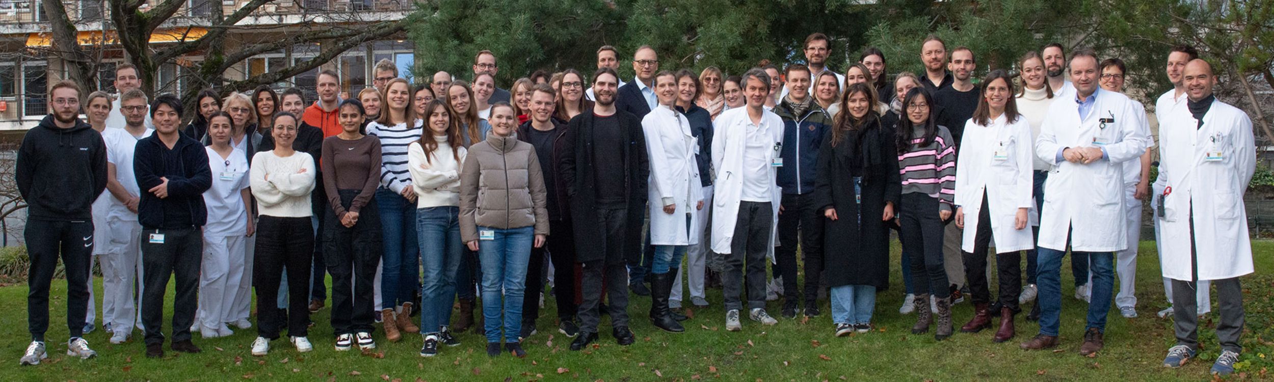 Group picture of the oncology department, as at February 2024