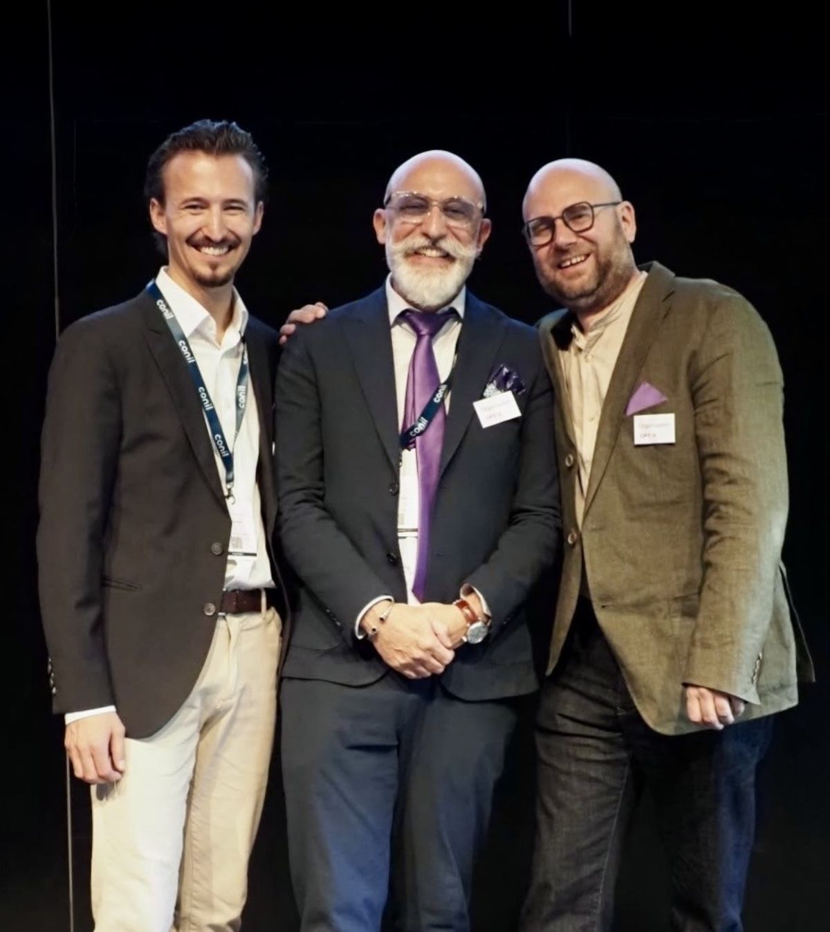 Pascal Hirt, Iwan Zanchetta und Martin Kündig