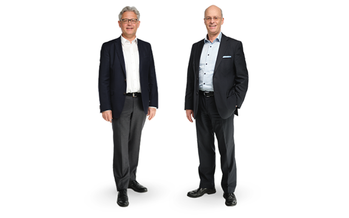 Dr. Werner Kübler und Robert Jan Bumbacher