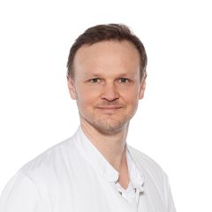 Jasper Boeddinghaus, Oberarzt Kardiologie und Mitglied des Forschungsteams