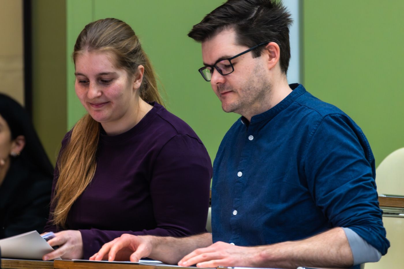 Die Preisträger: Dr. Salome Hosch und Dr. Baptiste Hamelin