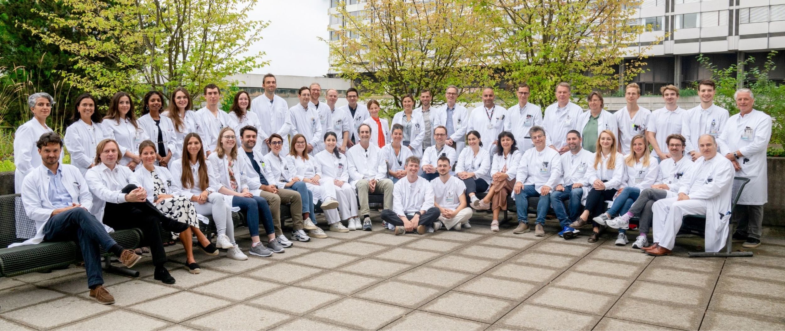 Réception de la polyclinique neurologique