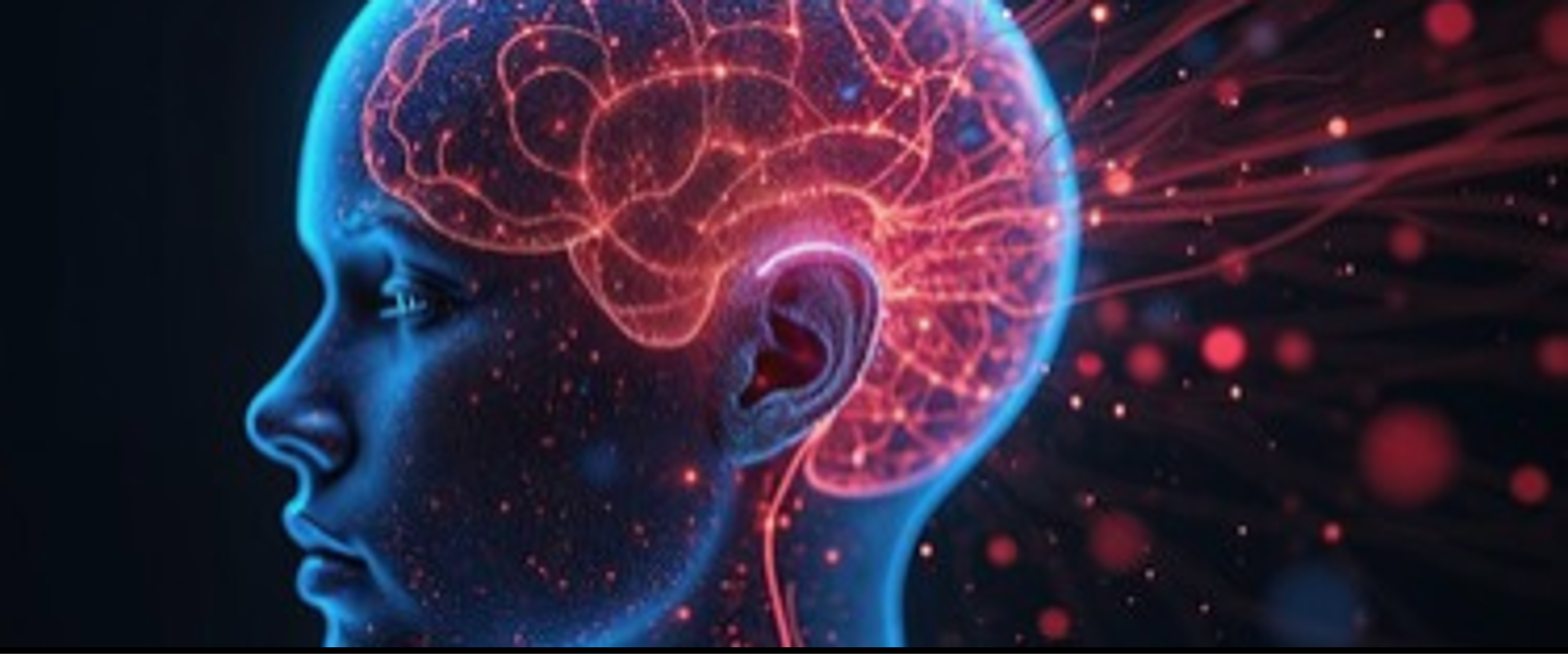 Verkabeltere Hinterkopf