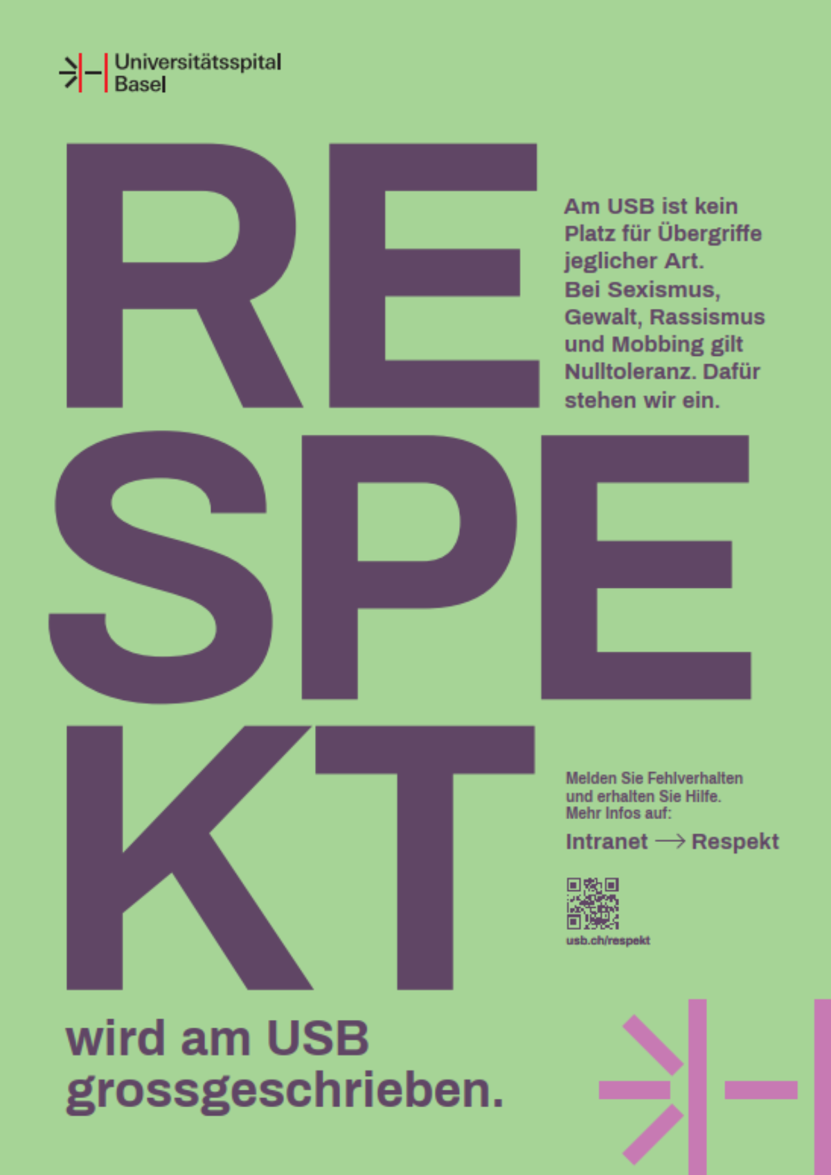 Respekt Kampagne Plakat