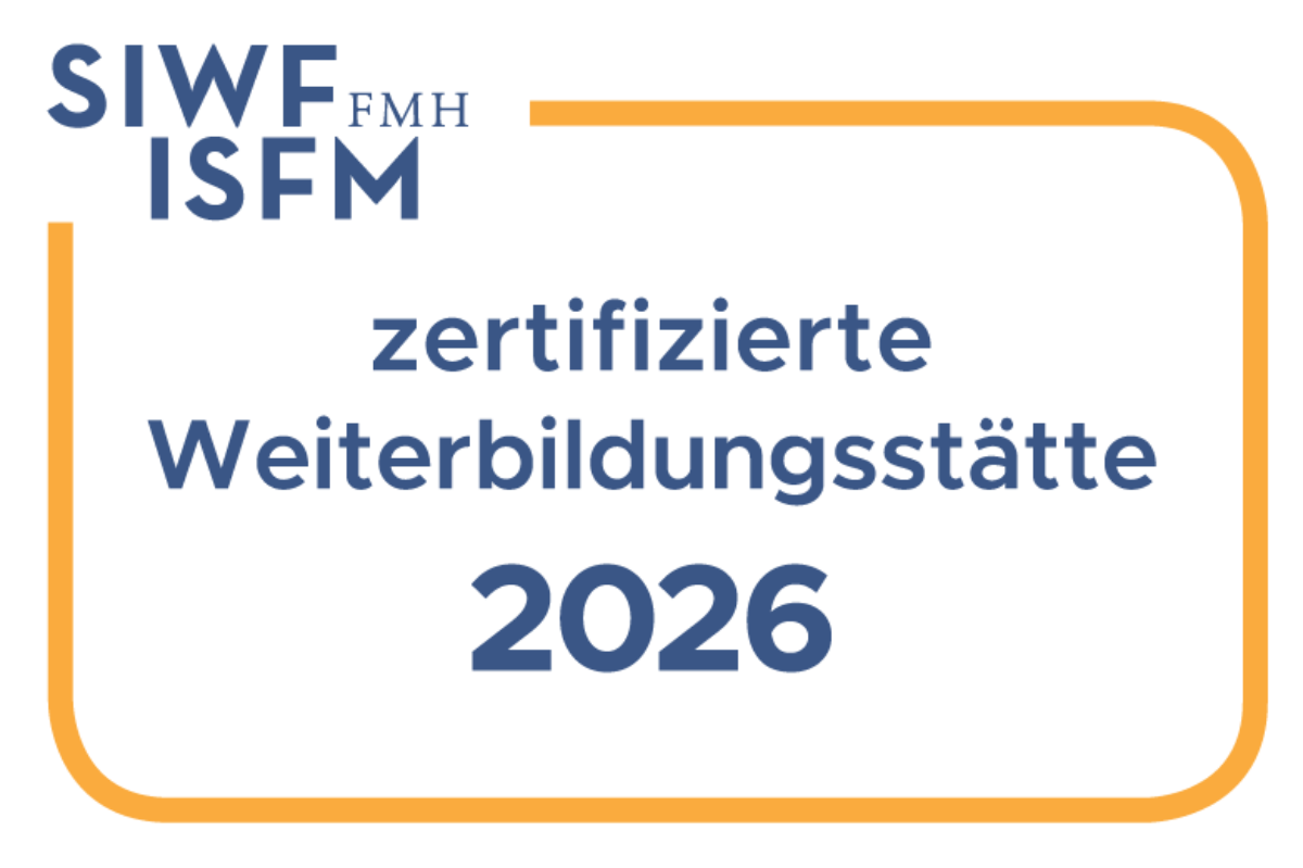 Logo SIWF/ISFM FMH certified training center 2023