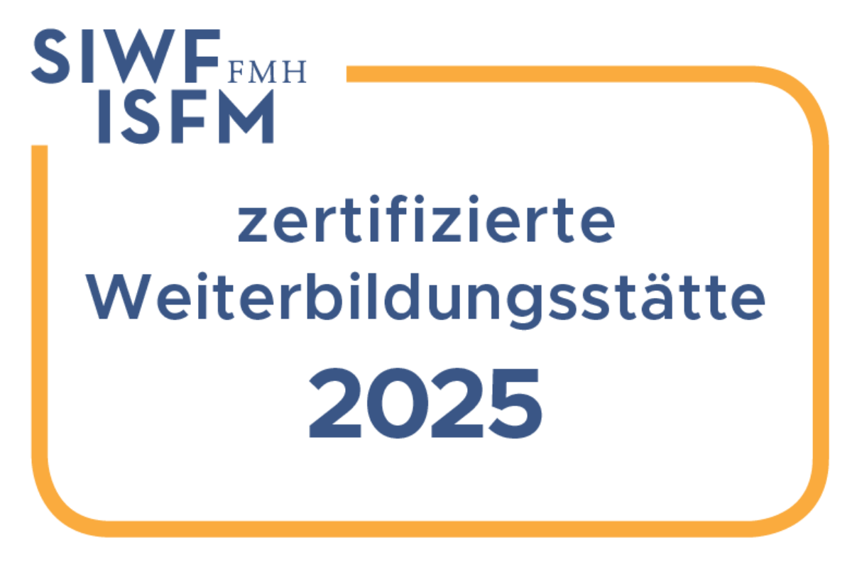 SIWF FMH ISFM: Zertifizierte Weiterbildungsstätte 2025