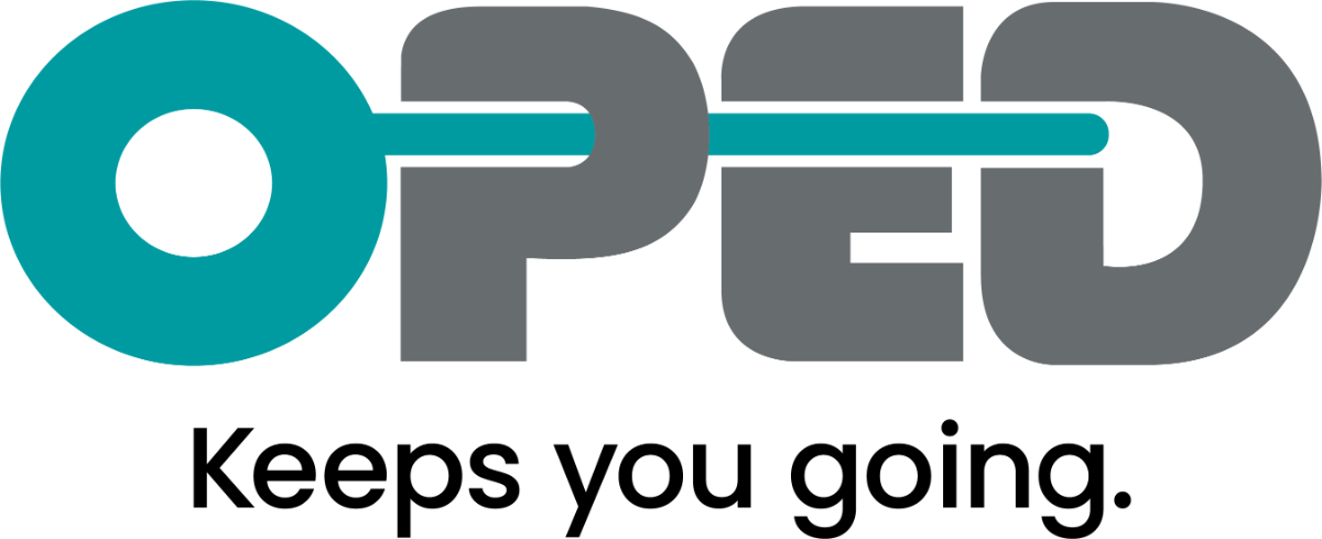 Logo OPED – Keeps yo going.