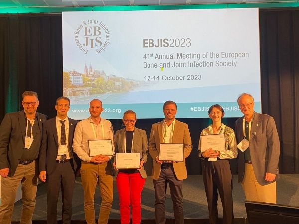 Das 41st Annual Meeting der EBJIS war ein voller Erfolg für das Team des Zentrum für muskuloskelettale Infektionen 